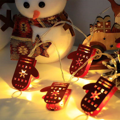 Buy Christmas LED Light String Santa Snowman Elk Ornament Decor