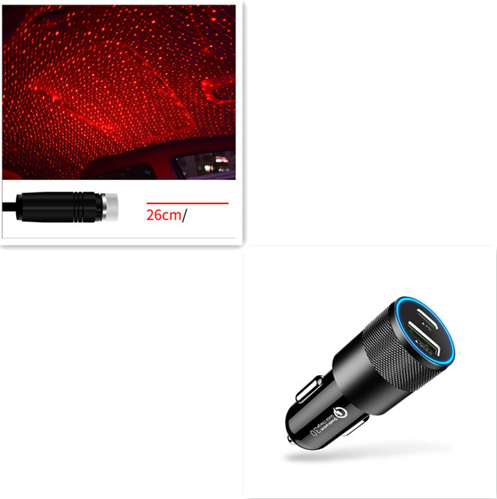 LED Star Light Projector for Party & Car Interior Lighting