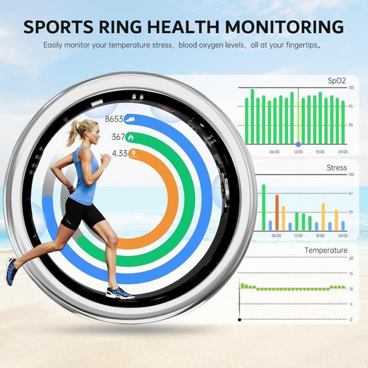 Smart Ring for Women – Luxury Diamond Ring with Tech Core