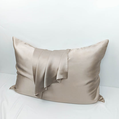 Hidden Zipper Mulberry Silk Pillowcase for Luxe Bedding USA