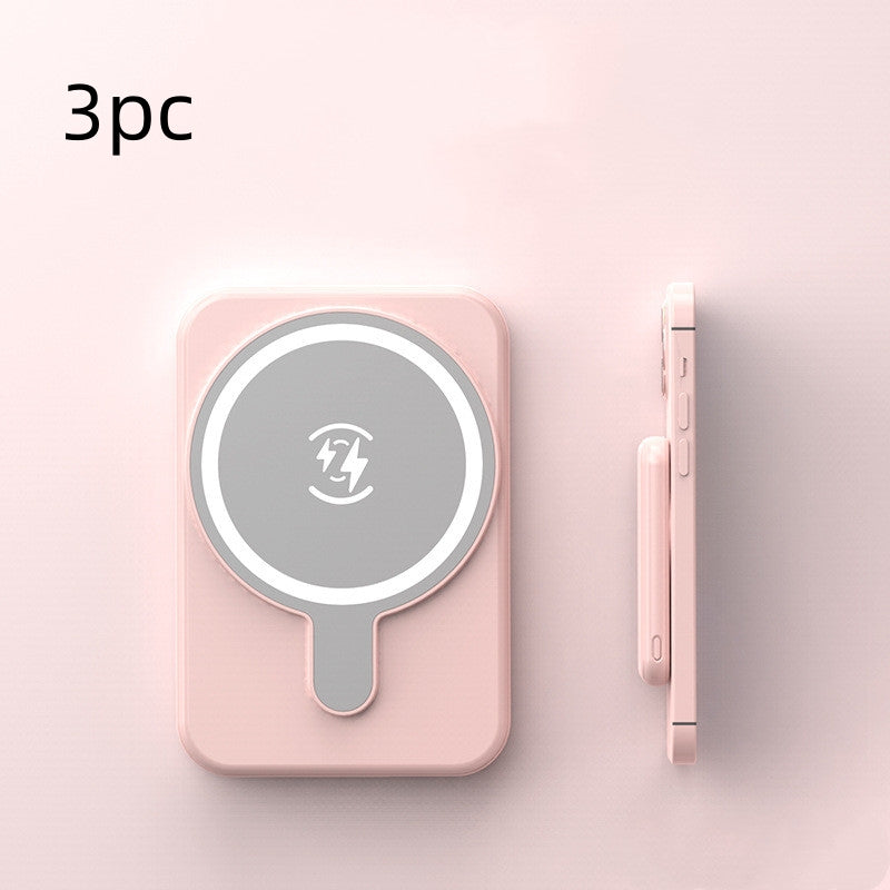 Buy Portable 5000mAh Magnetic Wireless Power Bank Fast Charging