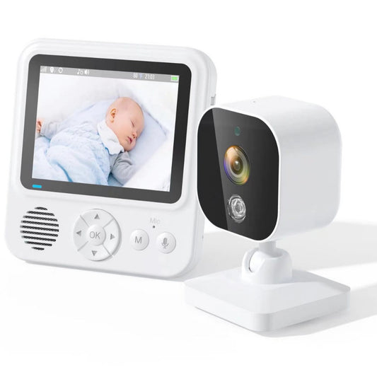Baby Monitor with WiFi Video Screen and Cry Alarm Support