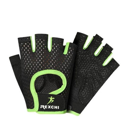 Buy Half-Finger Cycling Gloves | Butterfly Mesh Breathable Design