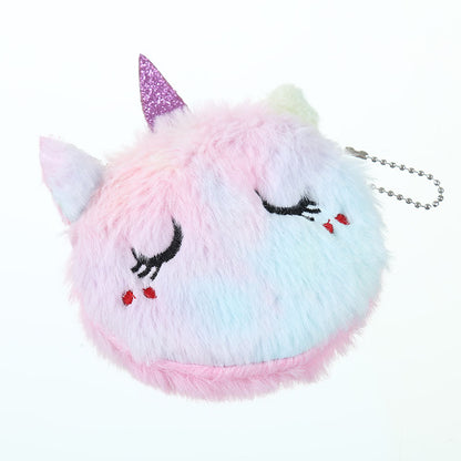 Children’s Cat Plush Cartoon Wallet Soft & Adorable Accessory