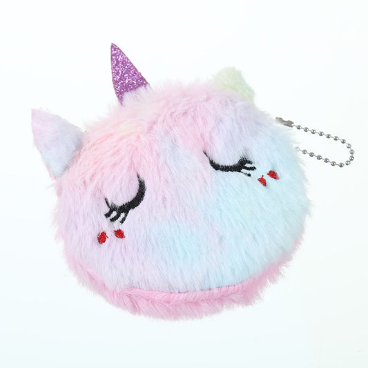 Children’s Cat Plush Cartoon Wallet Soft & Adorable Accessory