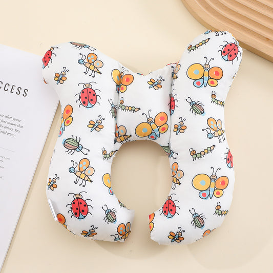 Cartoon Children U-Shaped Travel Pillow Cute Neck Support