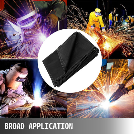 Welding Blanket 243.8x304.8cm Fiberglass Fire Retardant