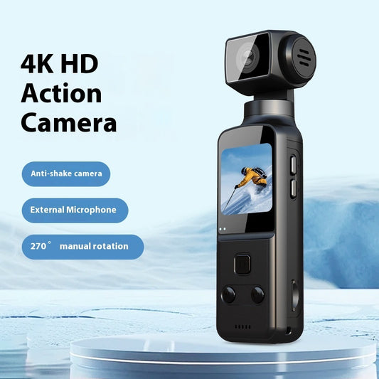 4K HD Anti-Shake Pocket Sports Camera Mini – Ultra Clear Video