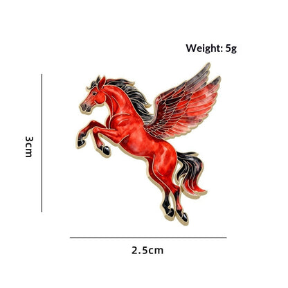 Cute Animal Zodiac Year Gift Brooch Trendy Jewelry Accessory
