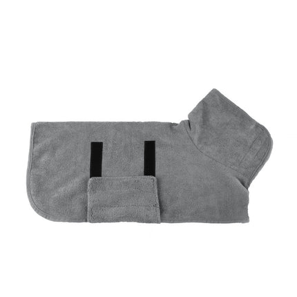 Buy Waist-Wrapped Microfiber Pet Bathrobe Super Absorbent Towel