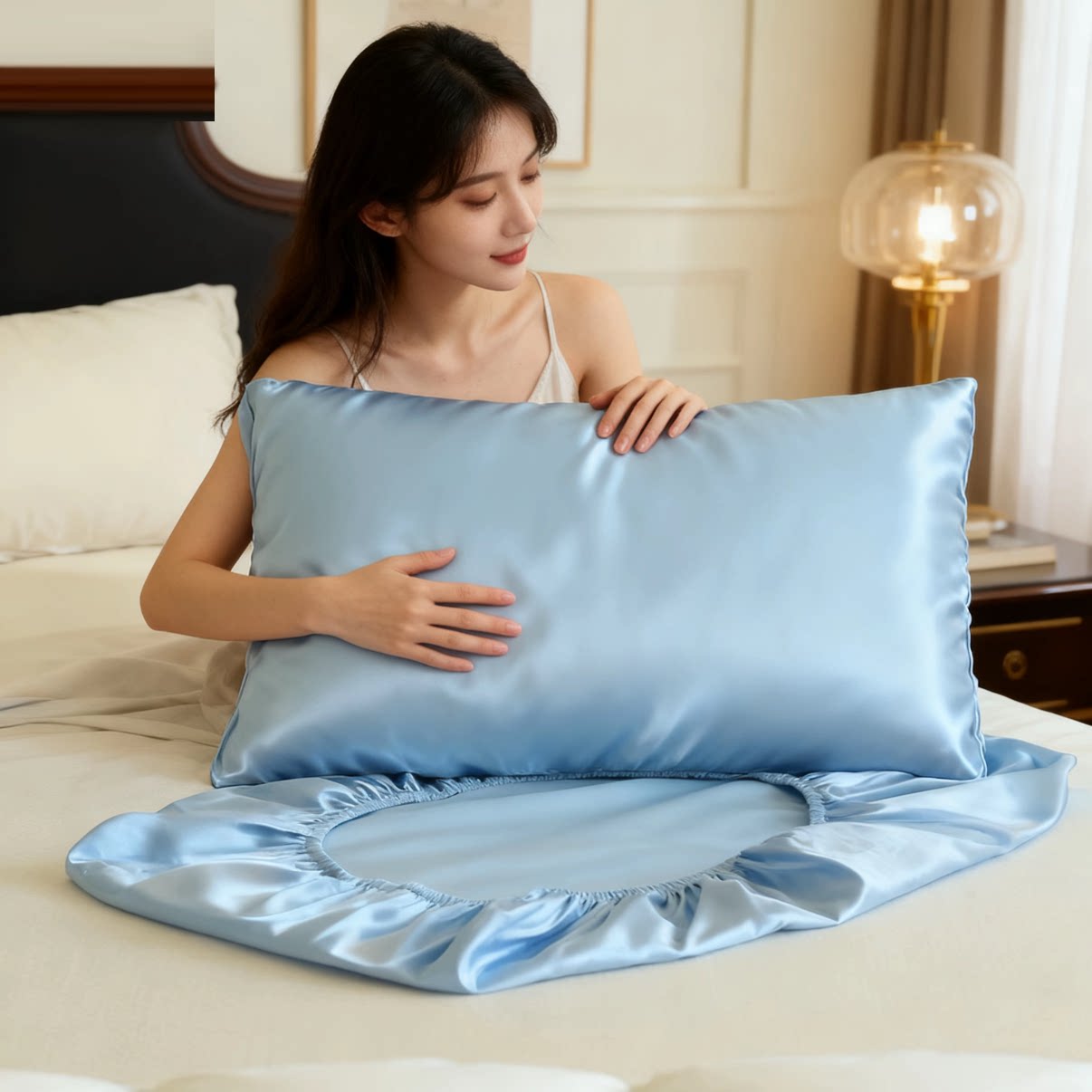Mulberry Silk Pillowcase for Smooth Hair and Soft Skin Care