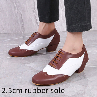 Soft-Soled Dance Shoes for Latin & Square Dancing Adults
