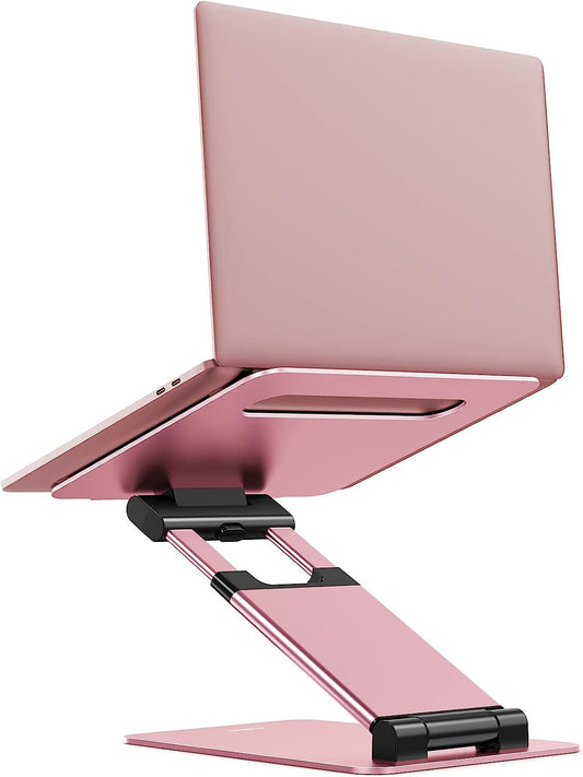 Buy Adjustable Laptop Stand in Aluminum for Ergonomic Desk Setup