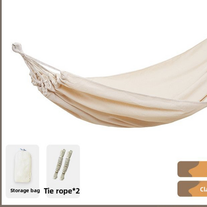 Portable Outdoor Camping Hammock for Travel & Hiking Comfort