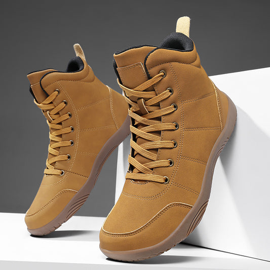 High-top Wide-toe Outdoor Hiking Men's Sports Shoes