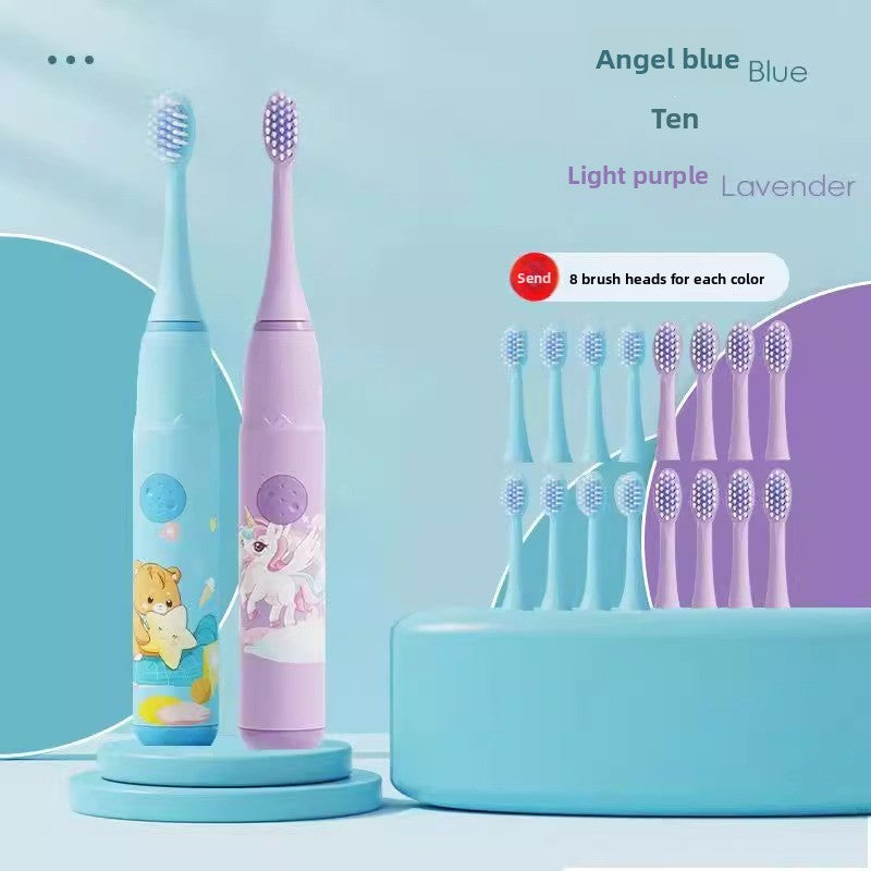 Children's Electric Toothbrush Soft Bristles Sensitive Gums