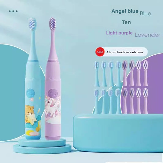 Children's Electric Toothbrush Soft Bristles Sensitive Gums