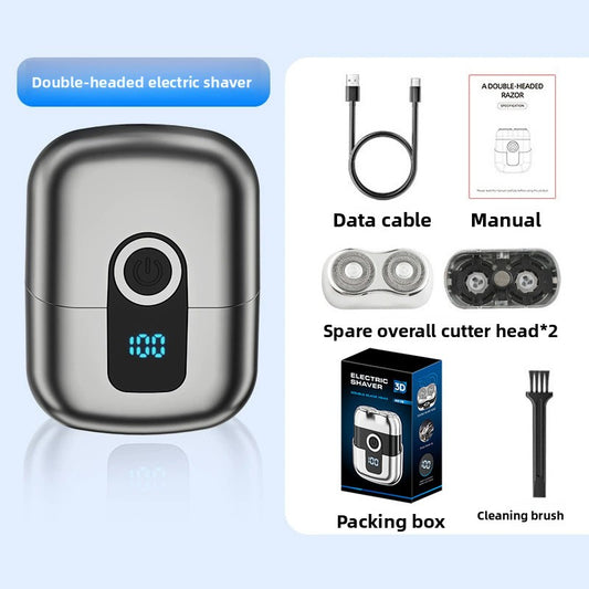 Men's Electric Mini Razor for Convenient Travel Grooming