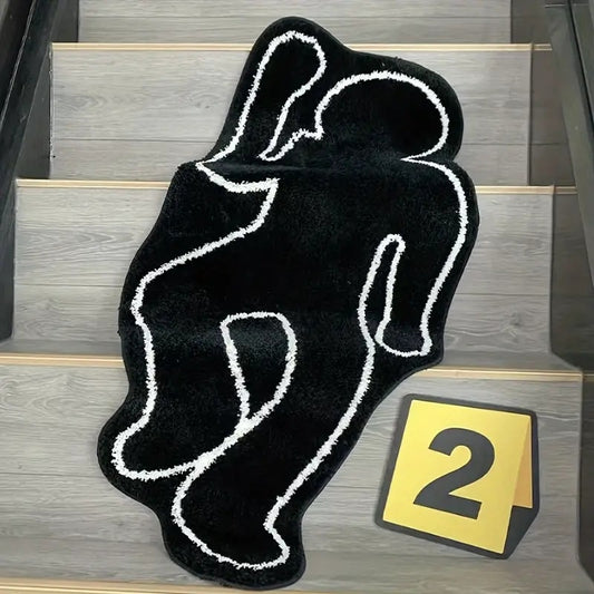 Bathroom Absorbent Non-Slip Floor Mat – Soft Quick-Dry Rug