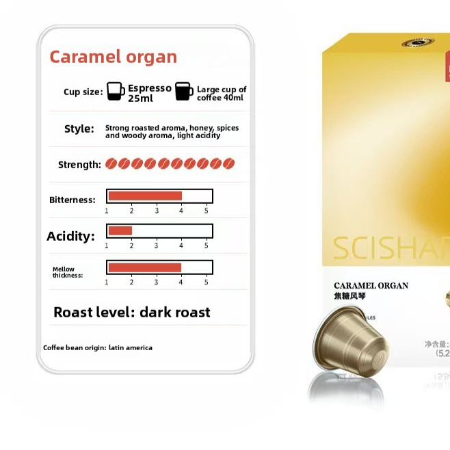 Swiss Imported Coffee Capsules for Nespresso Machines Pack