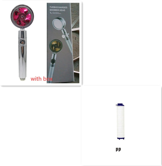 Buy Shower Head Water Saving – 360° Rotating ABS Rain Nozzle