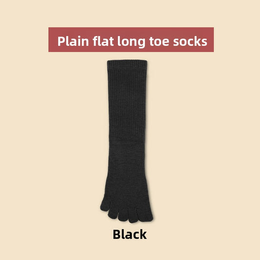 Merino Wool Five-Toe Breathable Socks for Outdoor Comfort