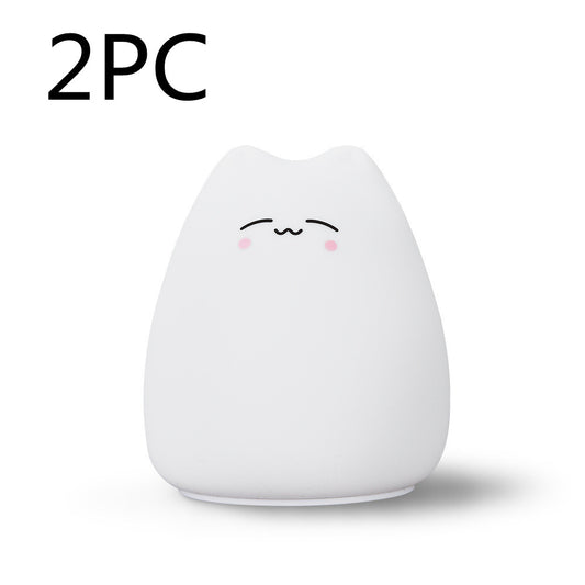 Silicone Touch Sensor LED Night Light for Children Baby Kids