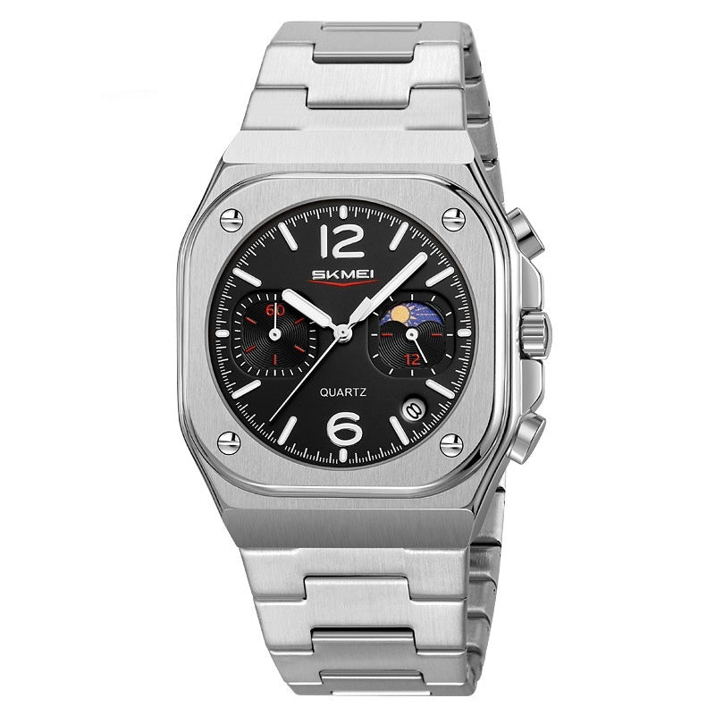 Buy Mens Casual Waterproof Multifunctional Quartz Watch
