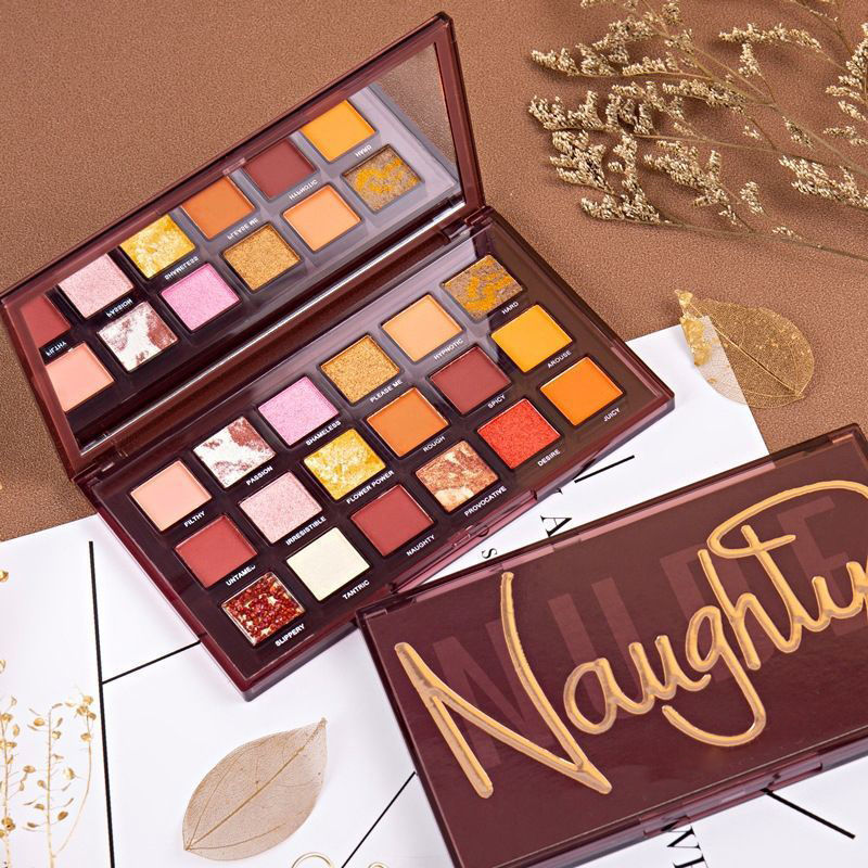 18-Color Lazy Matte Eye Shadow Palette - Bold & Beautiful