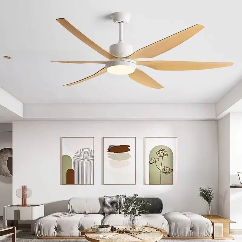 DC Ceiling Fan Light And Variable Frequency Quiet Airflow