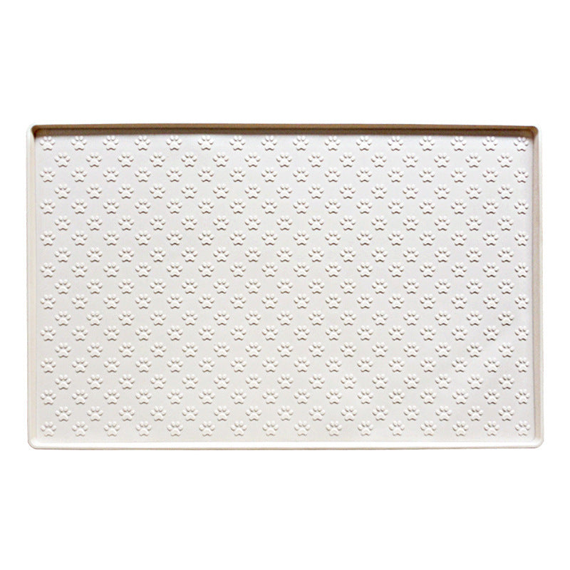 Square Pet Mat – Waterproof Silicone Dog & Cat Placemat