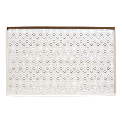 Square Pet Mat – Waterproof Silicone Dog & Cat Placemat