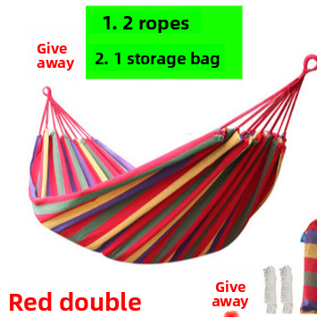 Portable Outdoor Camping Hammock for Travel & Hiking Comfort