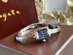 AG Square Bone Chain Silver