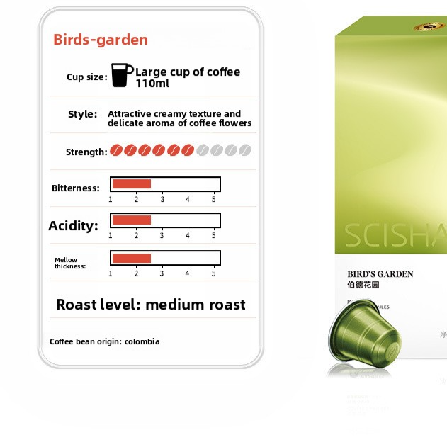 Swiss Imported Coffee Capsules for Nespresso Machines Pack