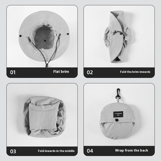 Summer Sun-proof UV-resistant Breathable And Wearable Water-repellent Hat