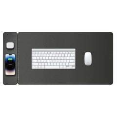Magnetic Separate Mouse Pad-Black