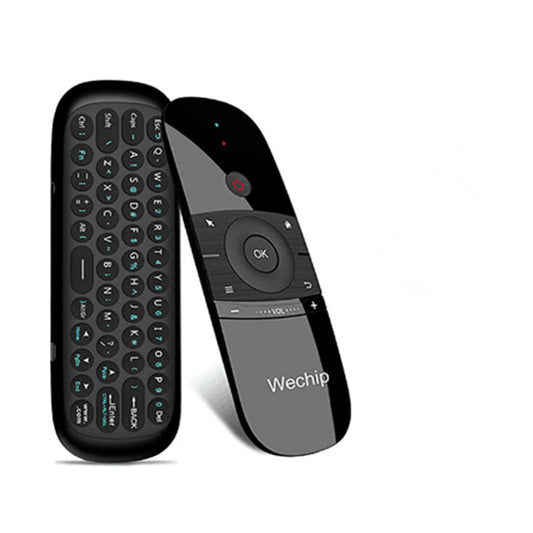 Wireless Air Mouse Keyboard Remote – 2.4GHz Rechargeable W1