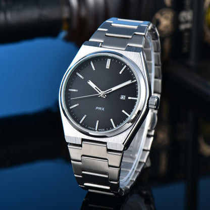 New Simple, Elegant, And Stylish Quartz Mens Watch With Steel Band