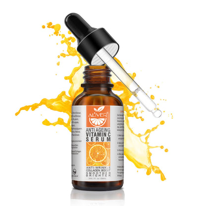 Organic Vitamin C Anti-Aging Facial Serum for Radiant Skin