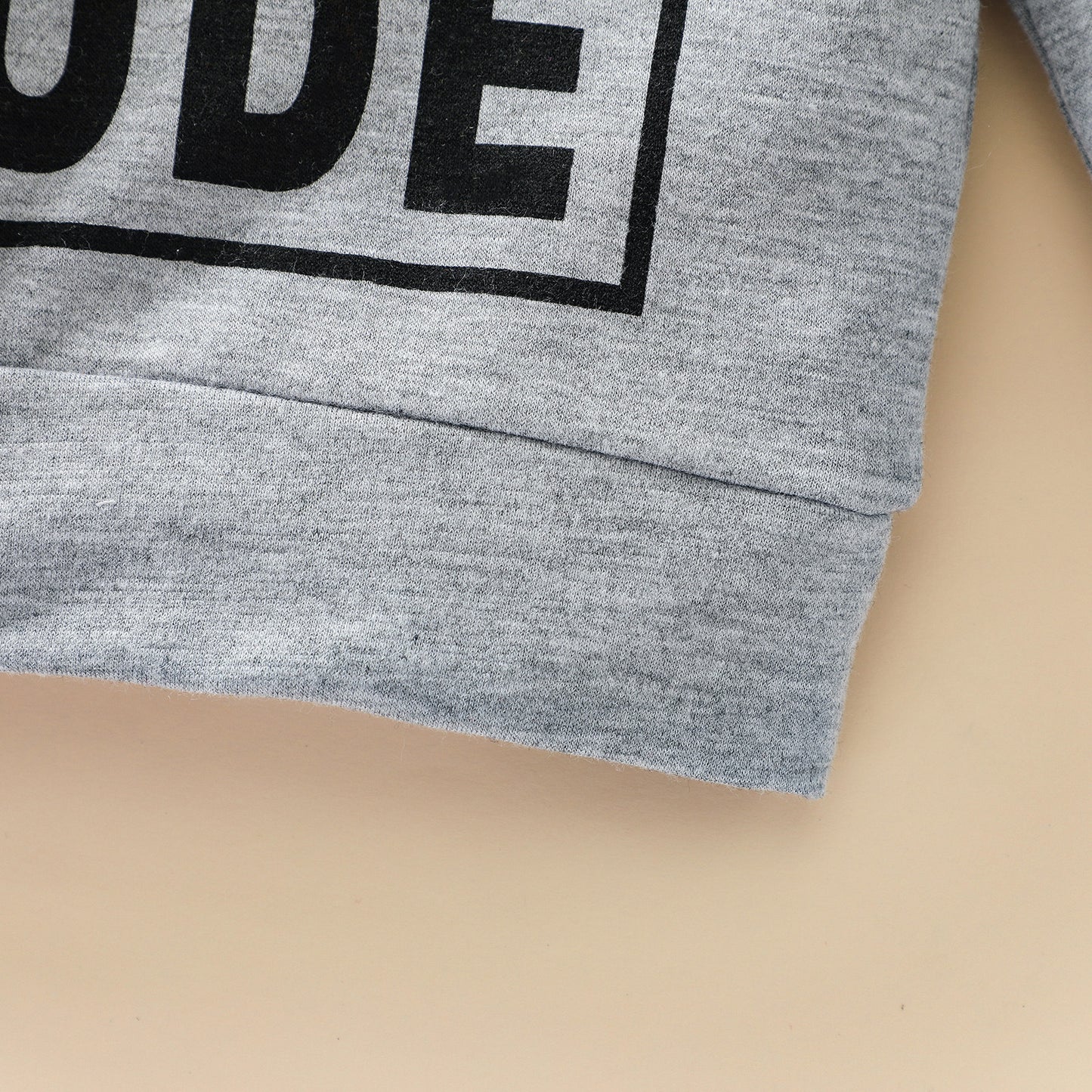 Buy Boys Grey Sweatshirt Top – Polyester Letter Casual Style