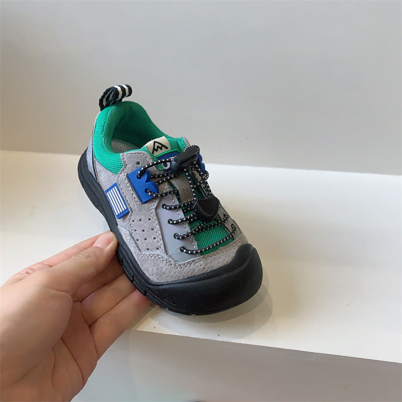 Children’s Slip-On Ugly and Cute Mountaineering Sneakers