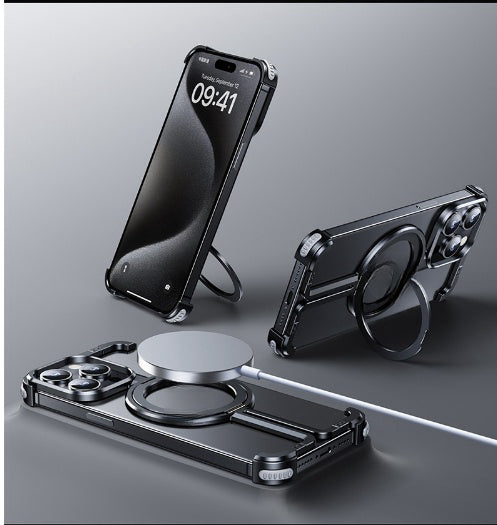 Buy Metal Airbag Anti-Fall Shockproof Phone Case Cover Online
