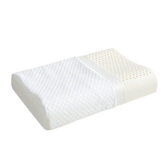 Natural Latex Neck Support Pillow Soft Cervical Cushion Pad