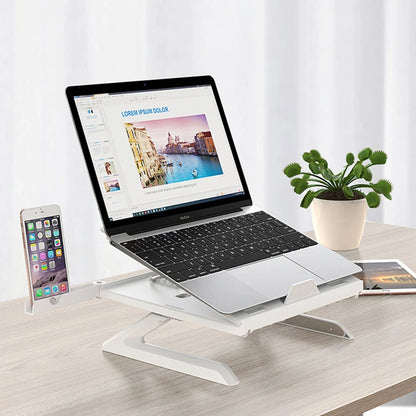 New Laptop Stand Portable Folding Monitor Riser Aluminum Base