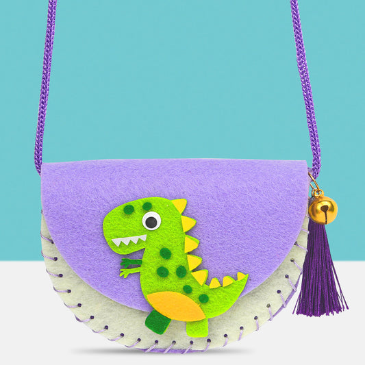 Cartoon Non-Woven Wallet – Kids DIY Kindergarten Craft Kit