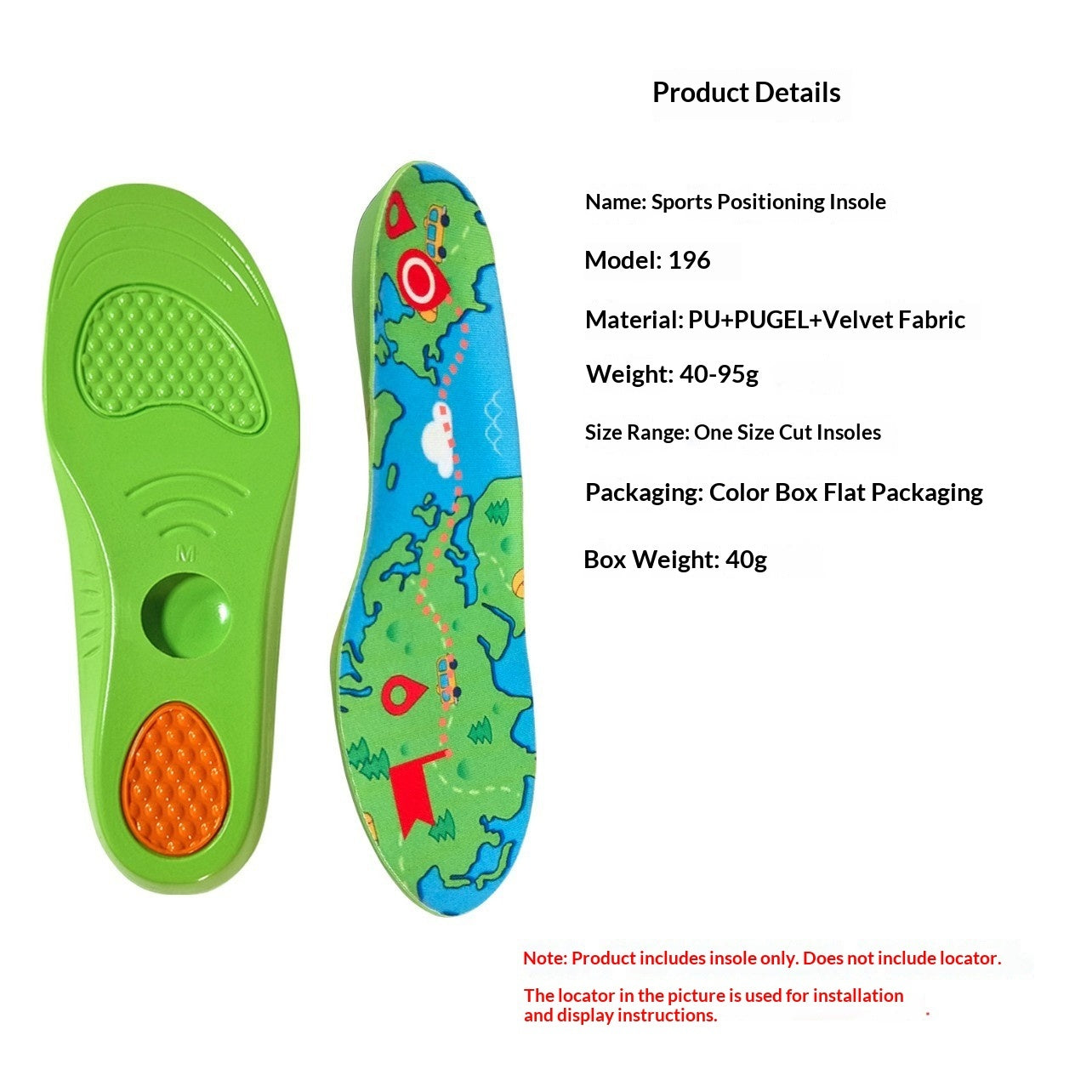 Anti-Loss Smart Tracking Insoles Children & Seniors Safety