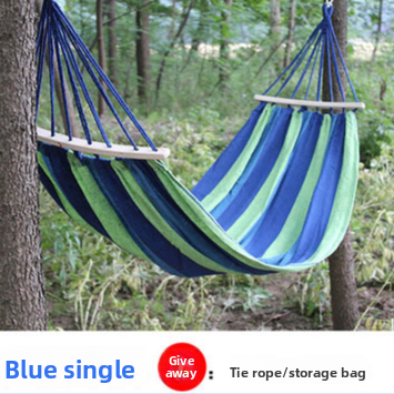 Portable Outdoor Camping Hammock for Travel & Hiking Comfort
