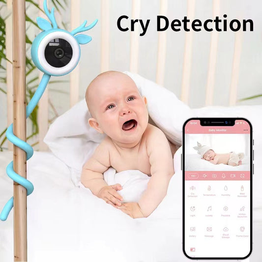 HD Baby Monitor with Clear Video Screen for Nursery Care