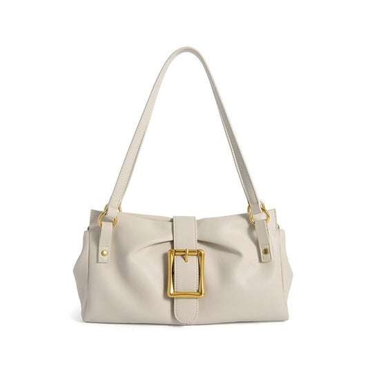 Buy New Womens Cowhide Underarm Tote Shoulder Bag Stylish & Practical